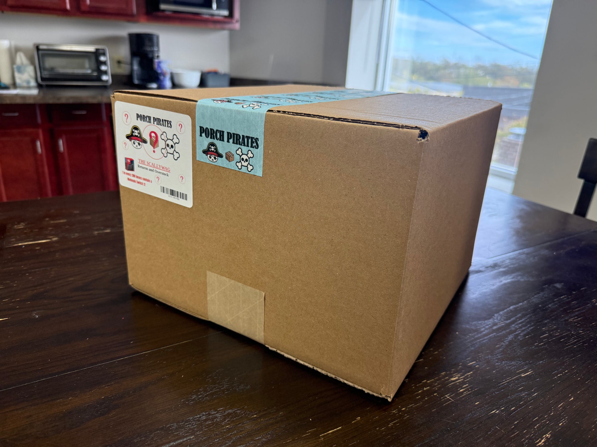 The Scallywag Mystery Box Porch Pirates