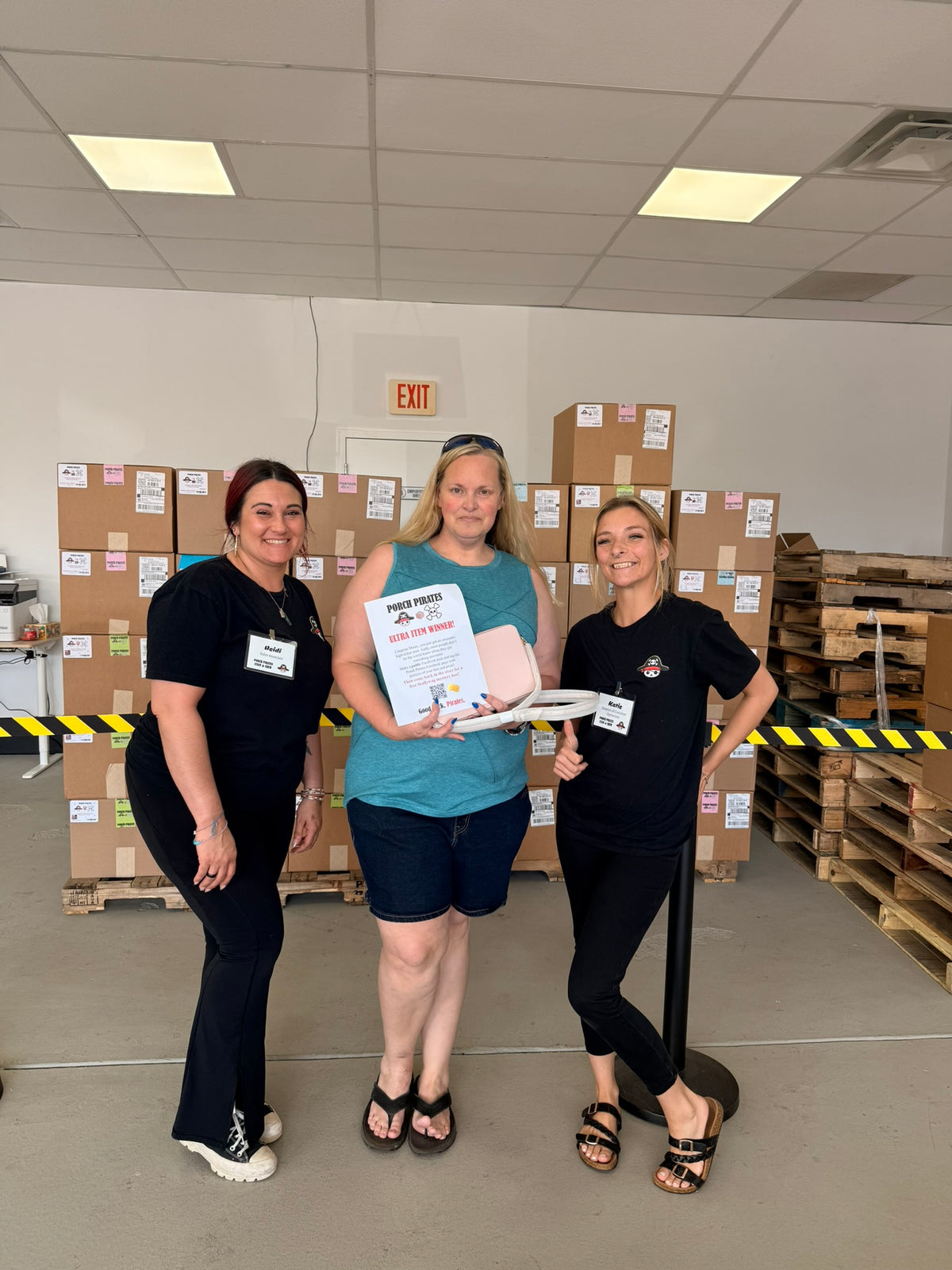 The Classic Liquidation Mystery Box - Pink Tape Designer Purse Chance Box Porch Pirates