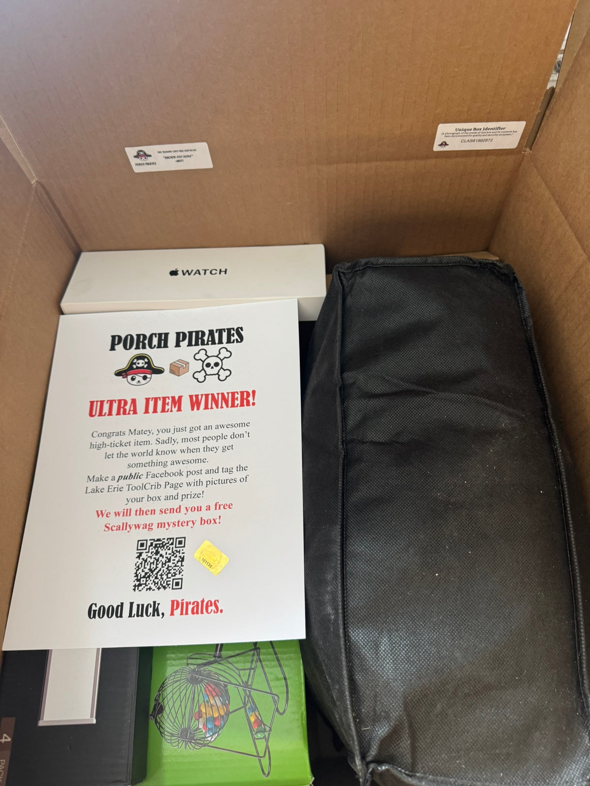 The Classic Liquidation Mystery Box - Pink Tape Designer Purse Chance Box Porch Pirates