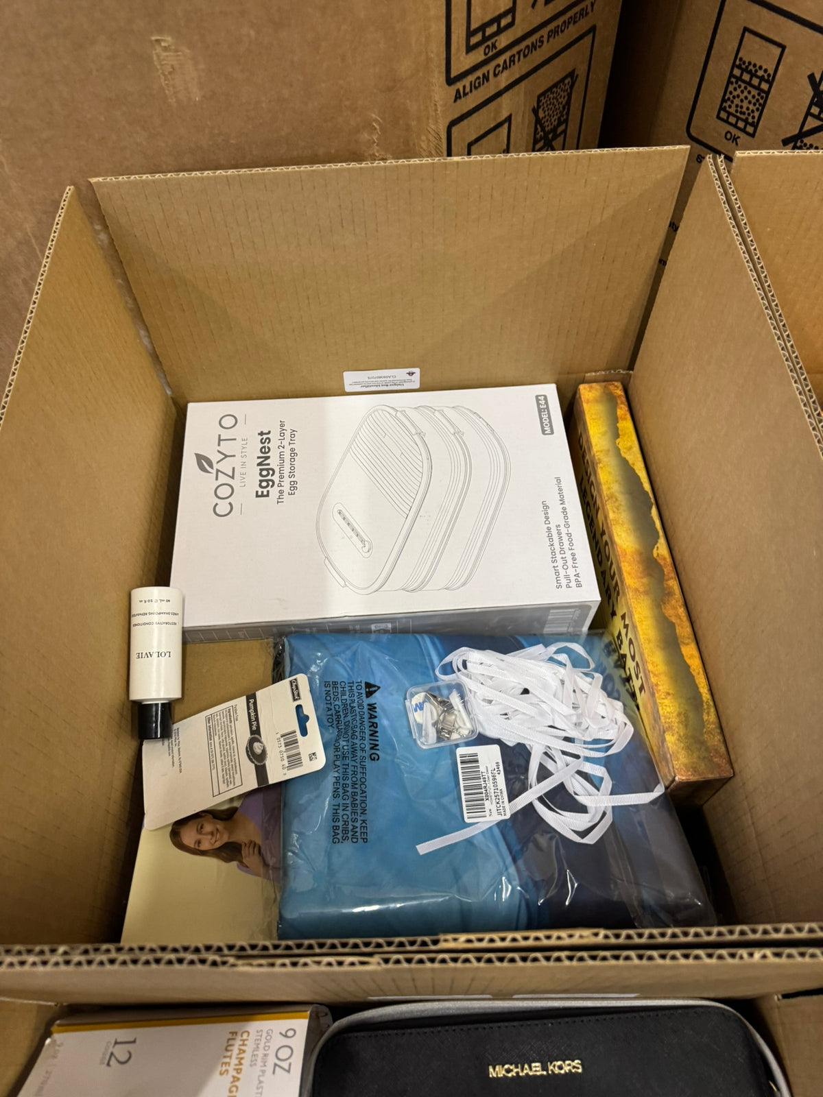 The Classic Liquidation Mystery Box - Pink Tape Designer Purse Chance Box Porch Pirates