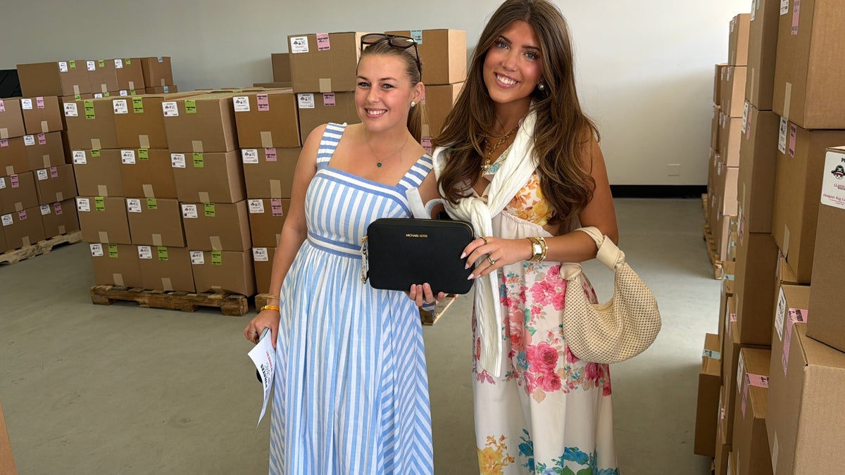 The Classic Liquidation Mystery Box - Pink Tape Designer Purse Chance Box Porch Pirates