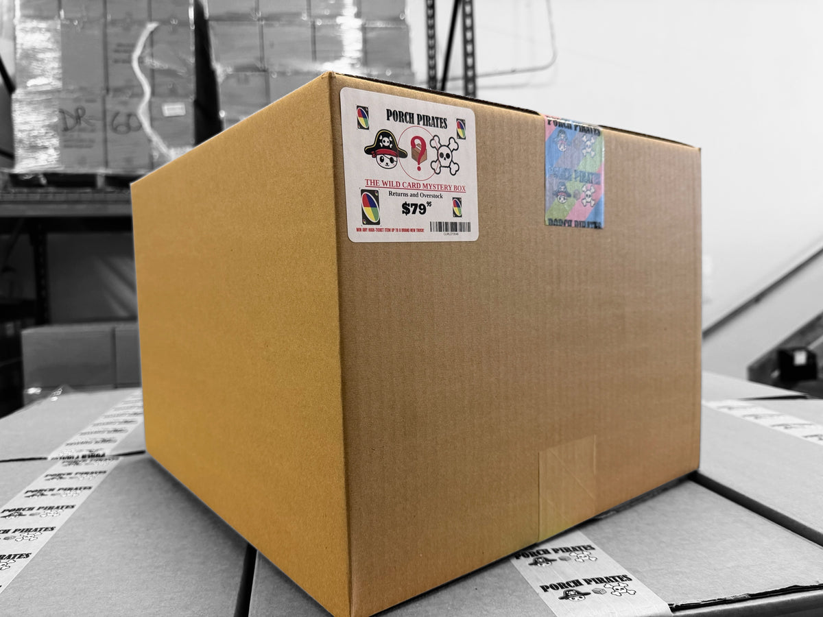 The Wild Card Mystery Box - Chance at Everything Box Porch Pirates