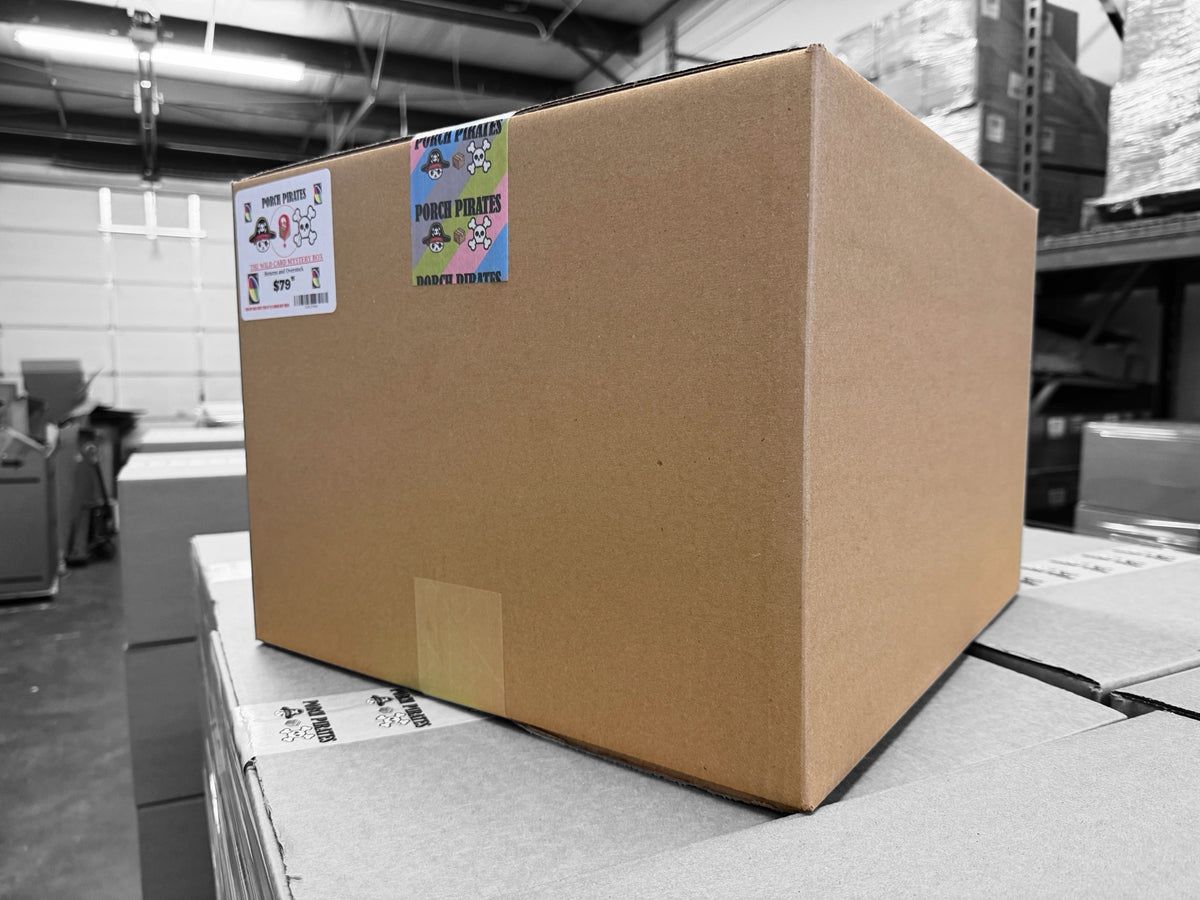 Retail Store Ready Pallet of 30 Wild Card Mystery Boxes Porch Pirates