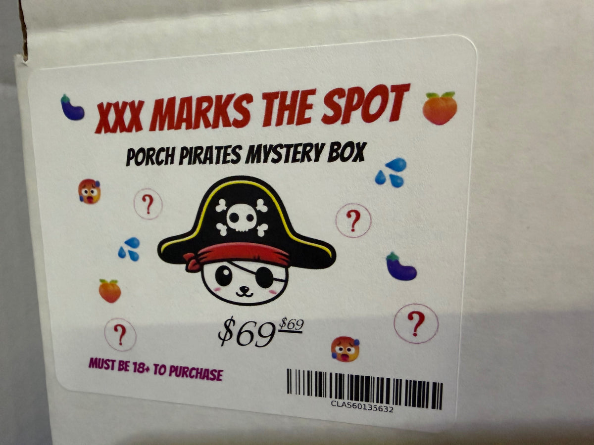 XXX Marks The Spot Mystery Box Porch Pirates