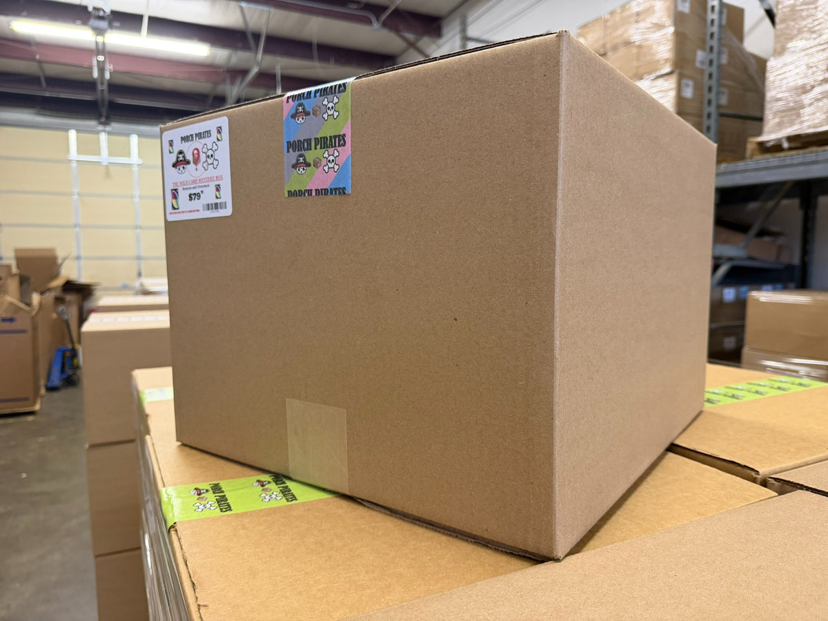 Retail Store Ready Pallet of 30 Wild Card Mystery Boxes Porch Pirates